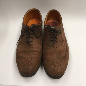 Timberland Mens  Oxfords 8W  Wingtips, Brown(0030)